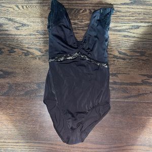 Black Class In Leotard